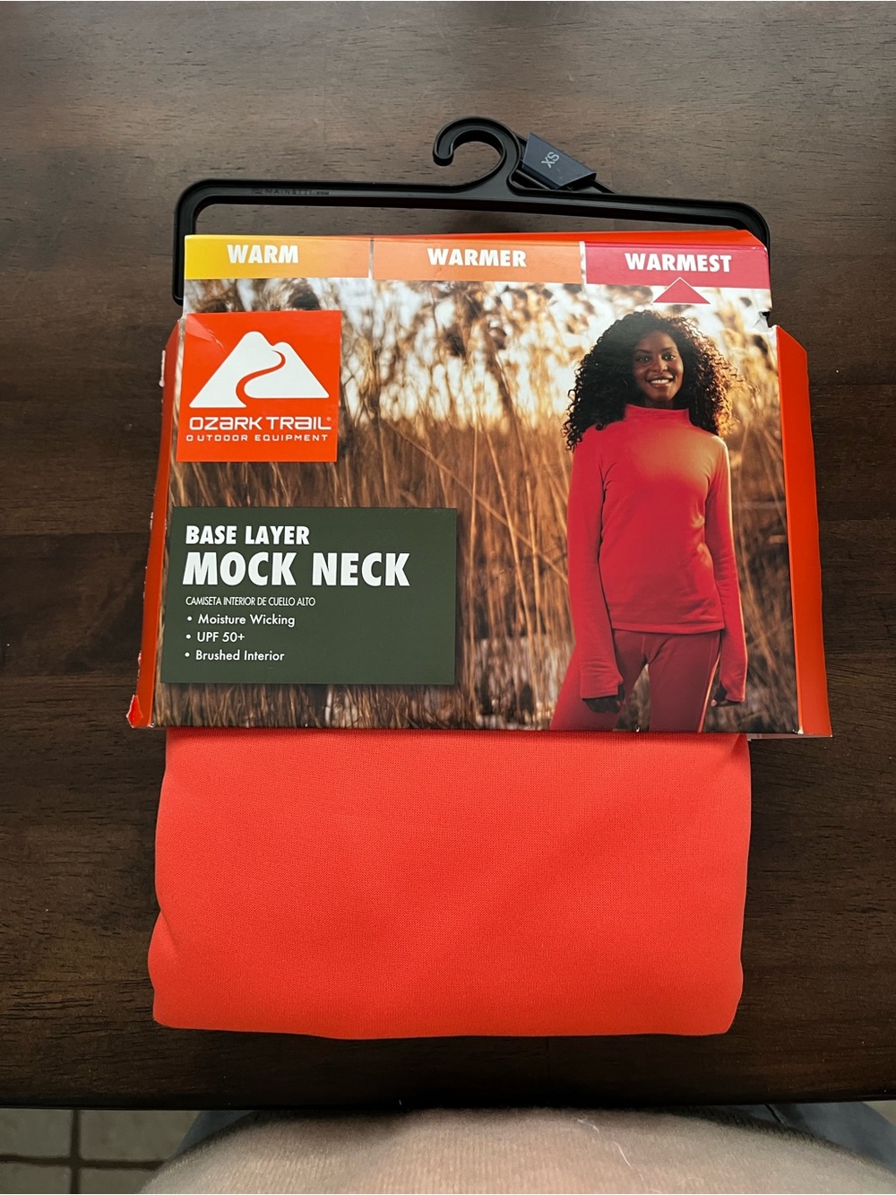 Ozark Trail Women’s Mock Neck Base Layer Sweater - XS